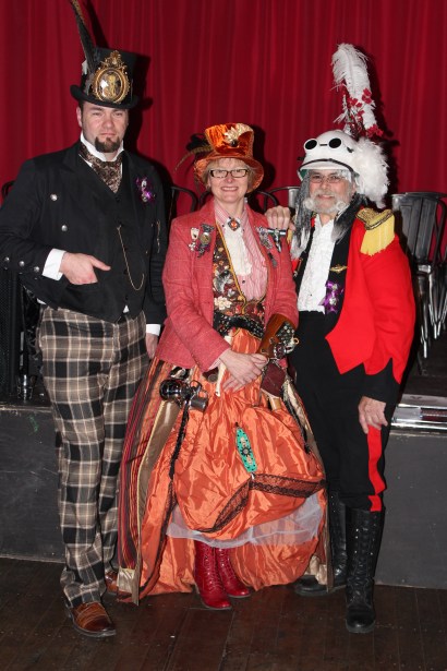 The Judges and the MC from the left:Dave Lee, my self and Montague